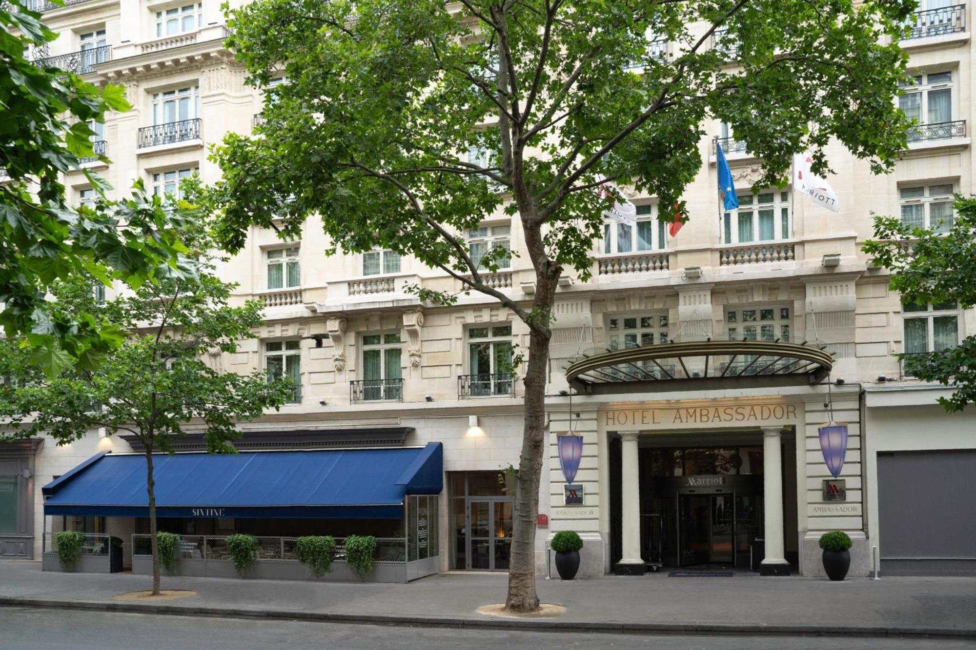 Paris Marriott Opera Ambassador Hotel Exterior foto